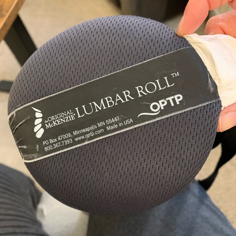 McKenzie lumbar roll
